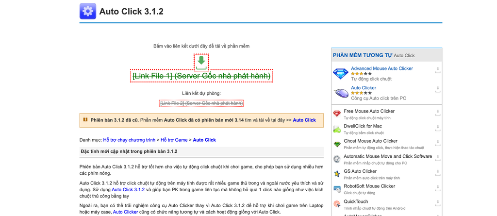 Speed ​​Auto Clicker ứng dụng click chuột thần tốc - Báo Hà Giang điện tử
