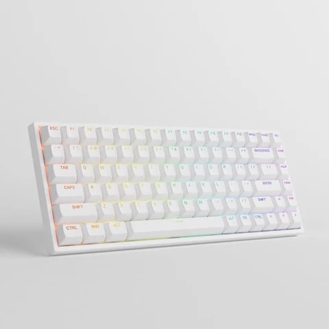 GEARVN Bàn phím AKKO 3084 v2 RGB White