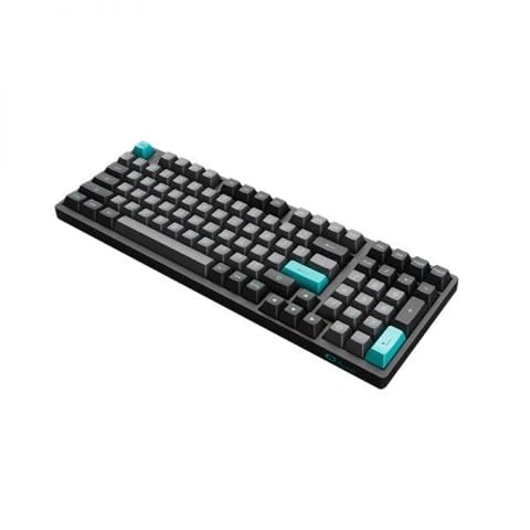 GEARVN - Bàn phím cơ AKKO 3098N Multi-modes Black & Cyan