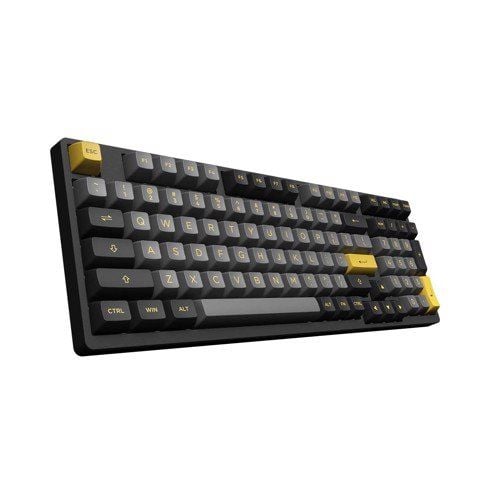 GEARVN bàn phím cơ AKKO 3098N Multi-modes Black Gold (TTC switch)