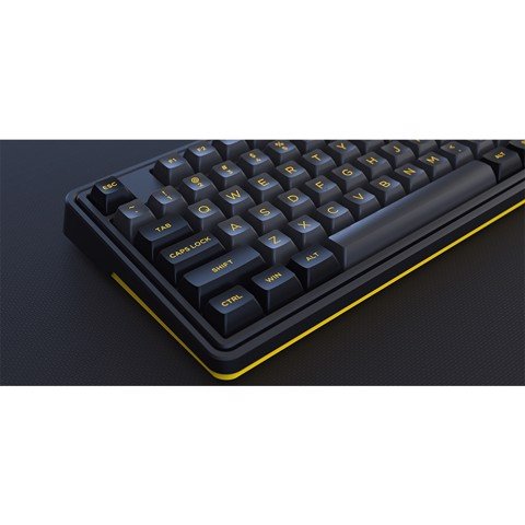 GEARVN bàn phím FL-Esports CMK87 Polar Night Black (Kailh Box)