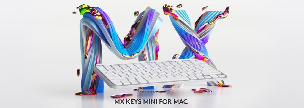 GEARVN bàn phím không dây Logitech MX Keys Mini for Mac - Pale Gray