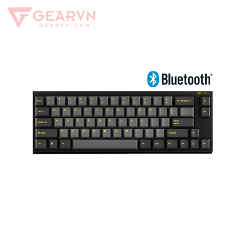 GEARVN bàn phím Leopold FC660MPD Bluetooth Ash Yellow