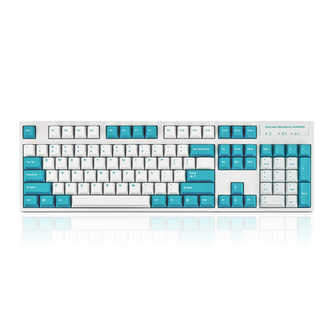 GEARVN - Bàn Phím Leopold FC900R Bluetooth White Mint Brown Switch
