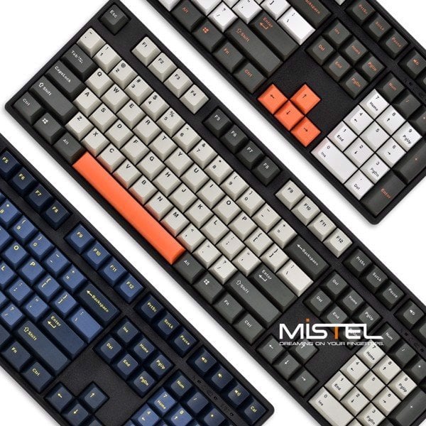 Bàn phím Mistel Sleeker X-VIII Bunny Bluetooth Brown Switch