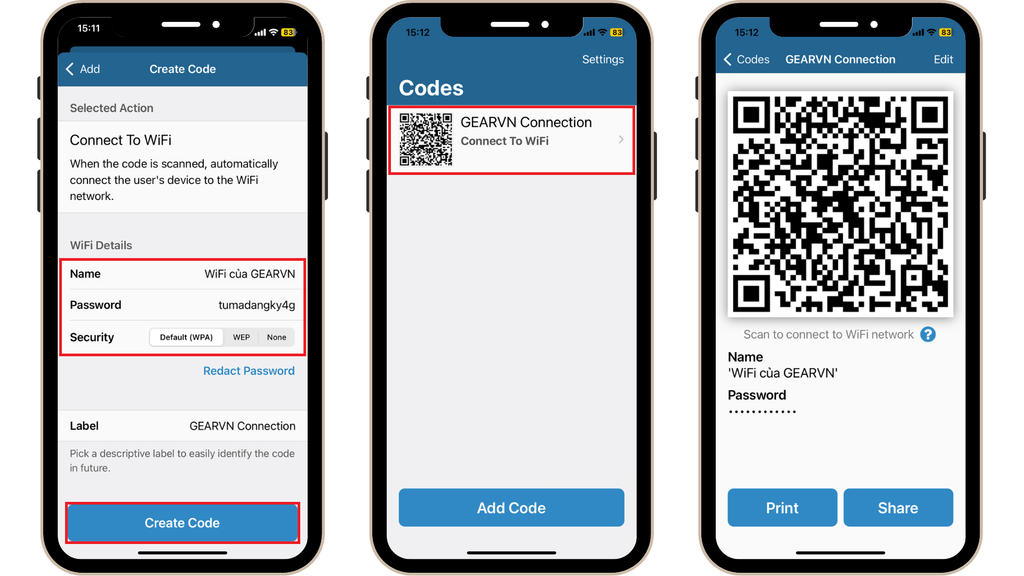 GEARVN - Chia sẻ WiFi trên iPhone cho Android không cần mật khẩu