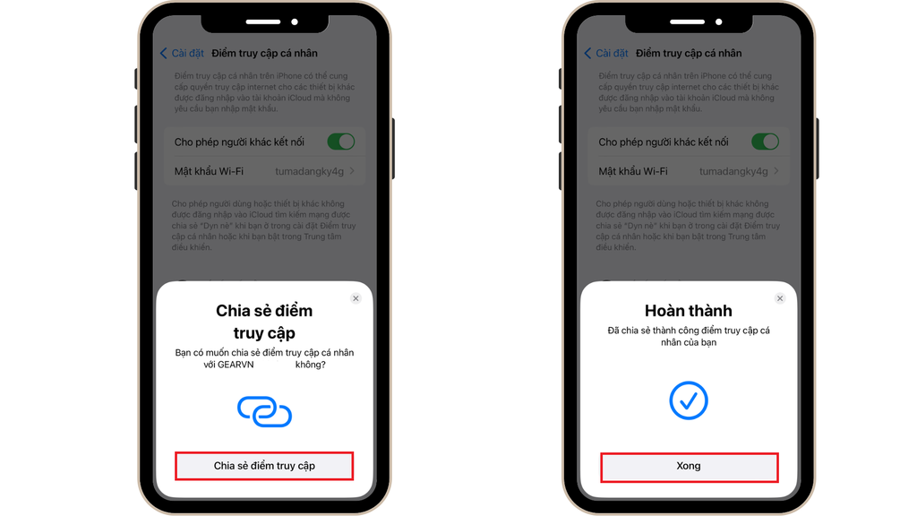 GEARVN - Chia sẻ WiFi cho iPhone không cần mật khẩu