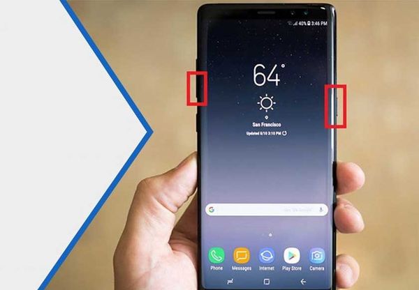 GEARVN - Cách chụp màn hình điện thoại Samsung bằng phím cứng