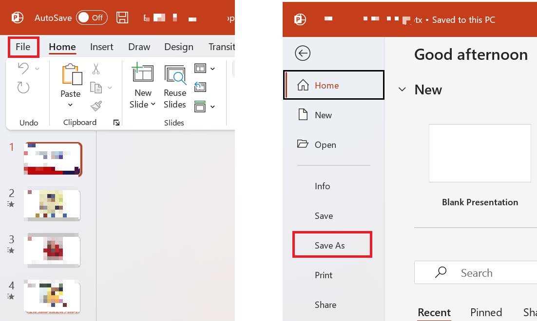 GEARVN - Cách chuyển file Powerpoint sang PDF bằng tính năng Save As