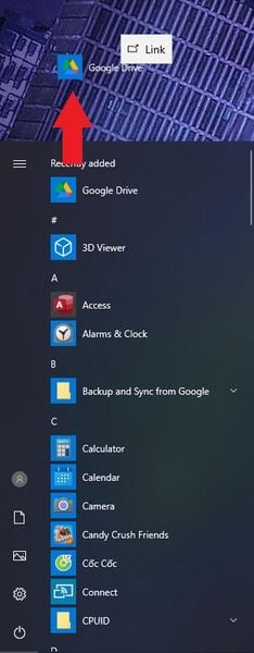 Kéo và đưa ứng dụng ra màn hình máy trên Windows 10 - GEARVN