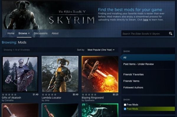 GEARVN - Tạo và bán mod kiếm tiền trên Steam