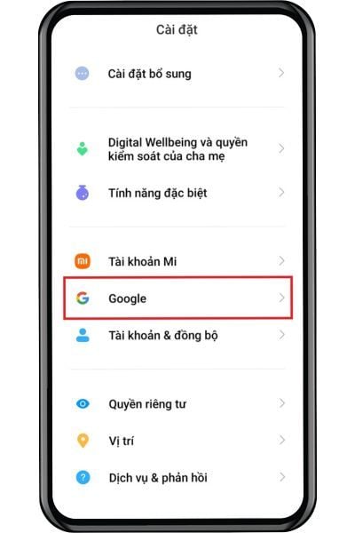 GEARVN - Sao lưu danh bạ điện thoại lên Google