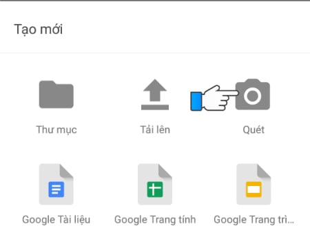 GEARVN - Cách scan tài liệu bằng Google Drive trên điện thoại
