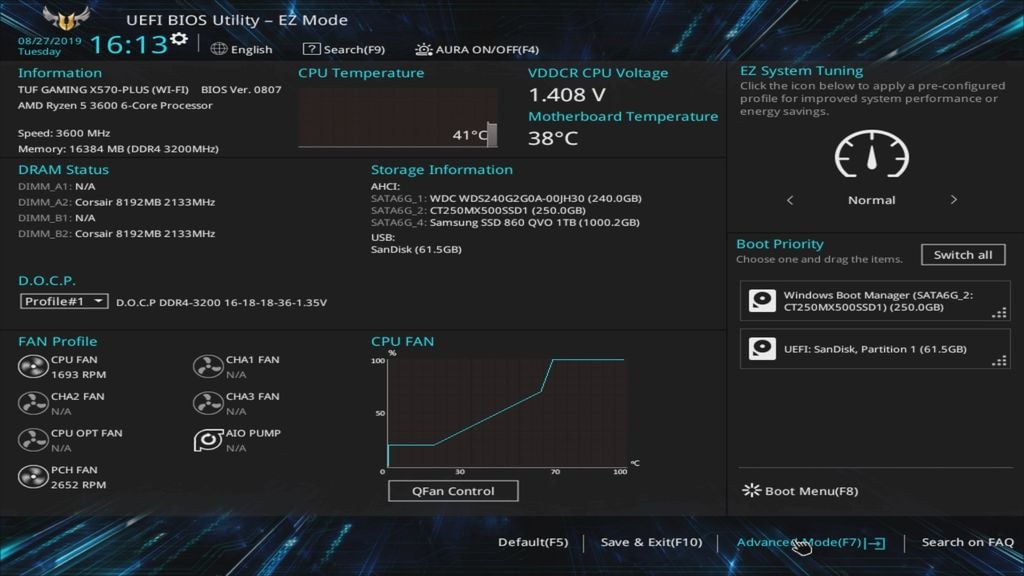 Mở BIOS - GEARVN