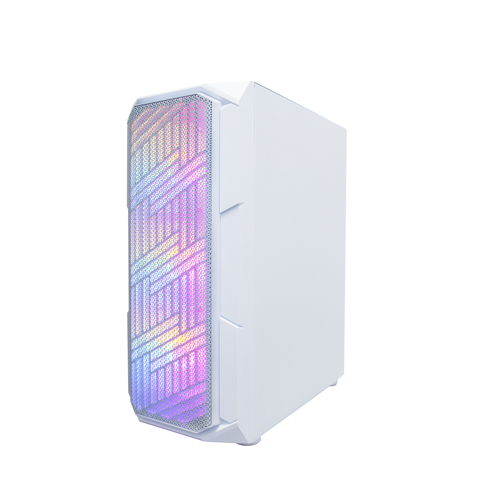 GEARVN - Case 1st Player XF White (4 fan RGB)