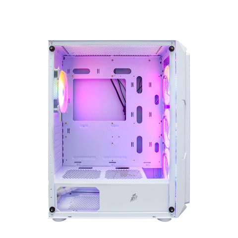 GEARVN - Case 1st Player XF White (4 fan RGB)