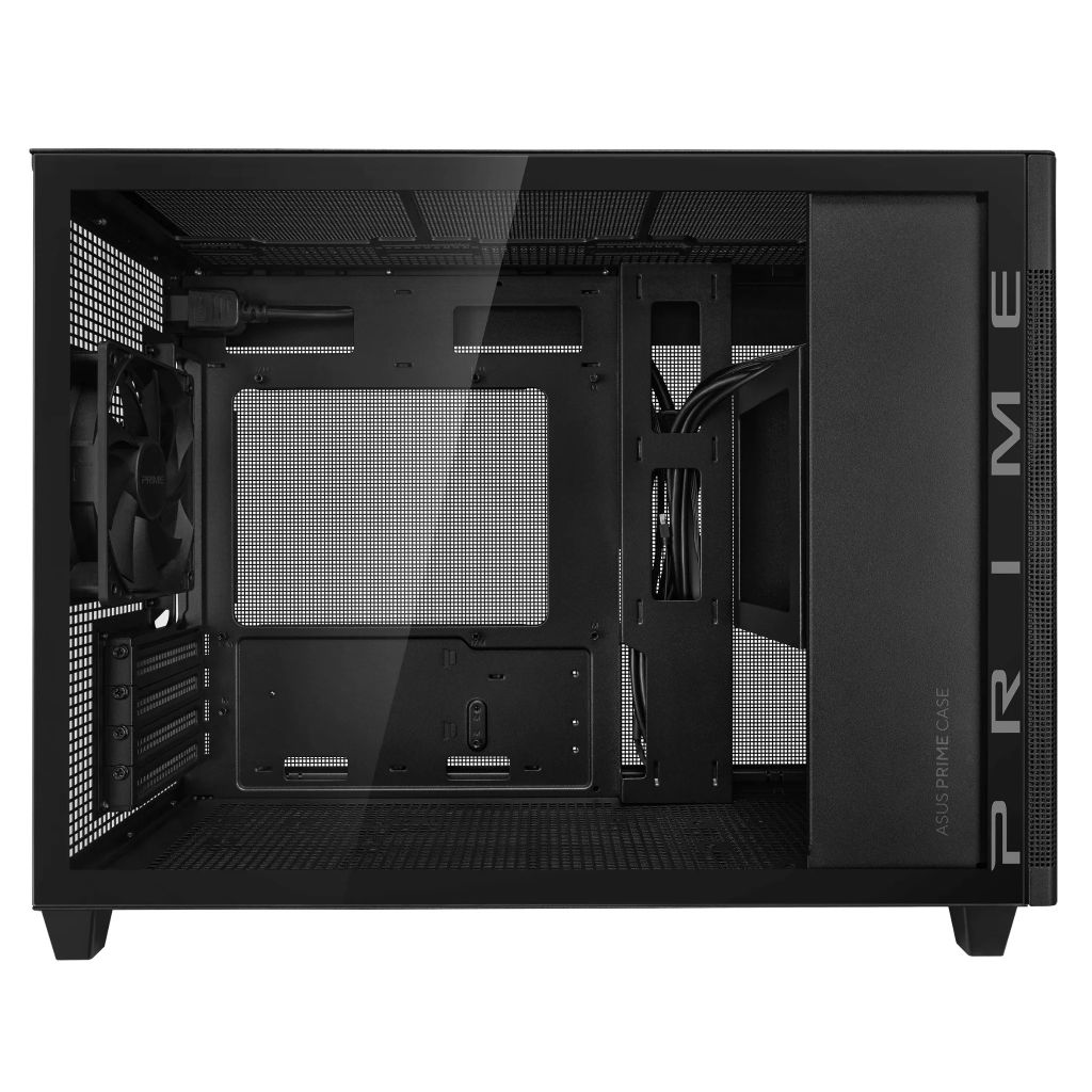 GEARVN - Vỏ máy tính ASUS Prime AP201 Tempered Glass M-ATX Black