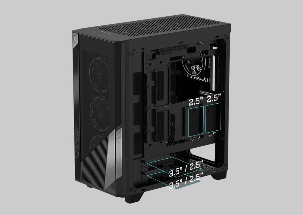 GEARVN - CASE GIGABYTE AORUS C500 GLASS