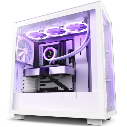 GEARVN - Vỏ máy tính NZXT H7 Elite White
