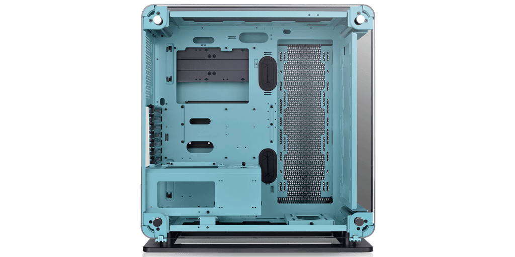 GEARVN - Case Thermaltake Core P6 TG Turquoise