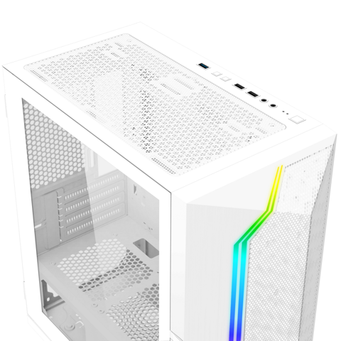 GEARVN Case XIGMATEK GEMINI II ARTIC 3FB - PREMIUM GAMING M-ATX