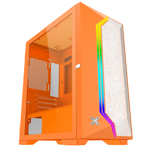 GEARVN Case XIGMATEK GEMINI II ORANGE 3FB - PREMIUM GAMING M-ATX