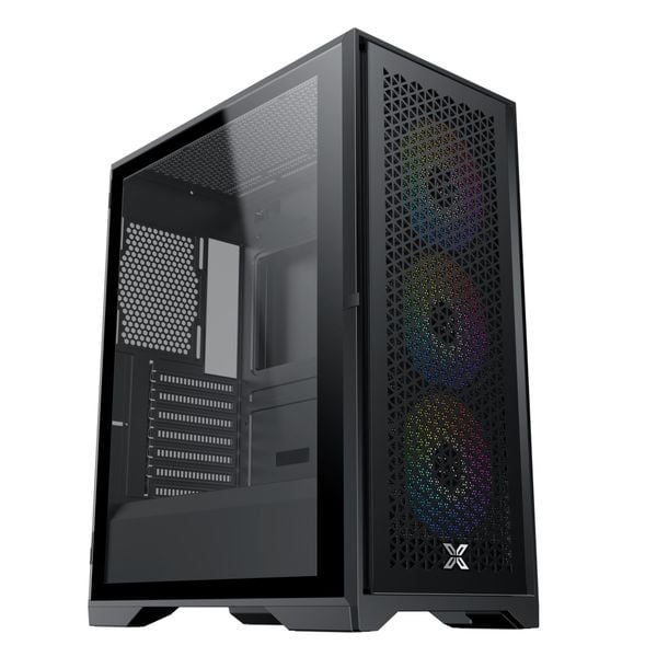 GEARVN - Xigmatek LUX S 3FX Black (3 fan RGB)