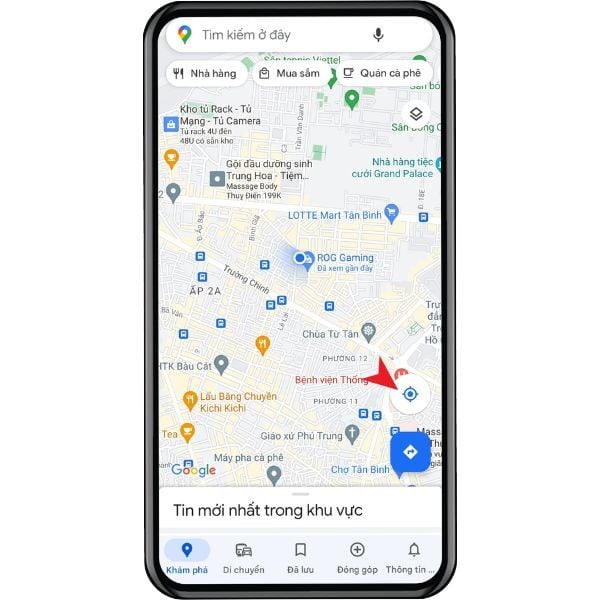 GEARVN - Cách chia sẻ vị trí Google Map trên Android