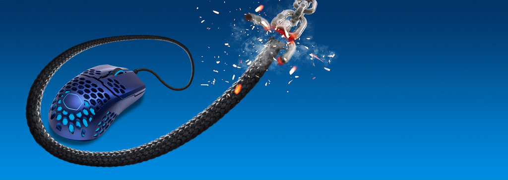 GEARVN.COM - Chuột Cooler Master MM711 Metallic Blue