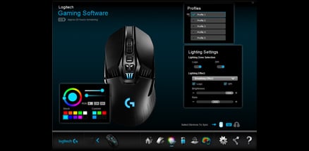 G903 - Logitech - Noir -Souris Gaming Sans Fil Lightspeed Hero