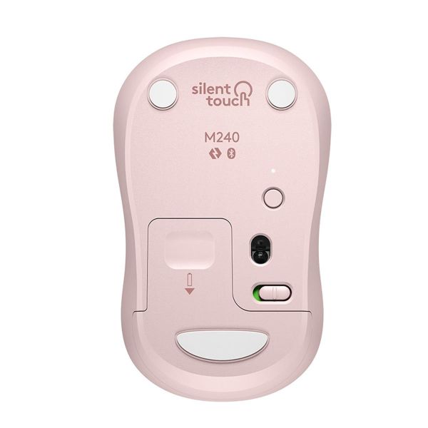 GEARVN-chuot-khong-day-bluetooth-logitech-m240-silent-hong