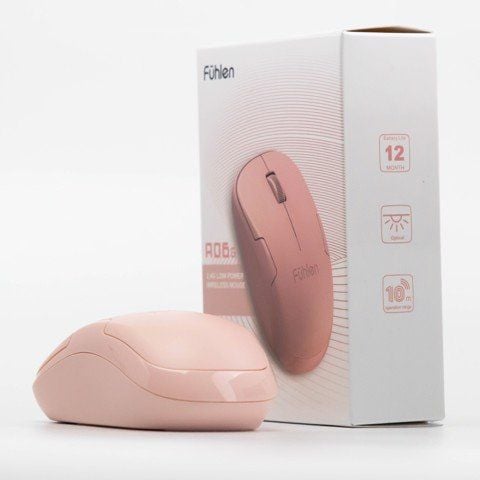 GEARVN Chuột không dây Fuhlen A06G Pink