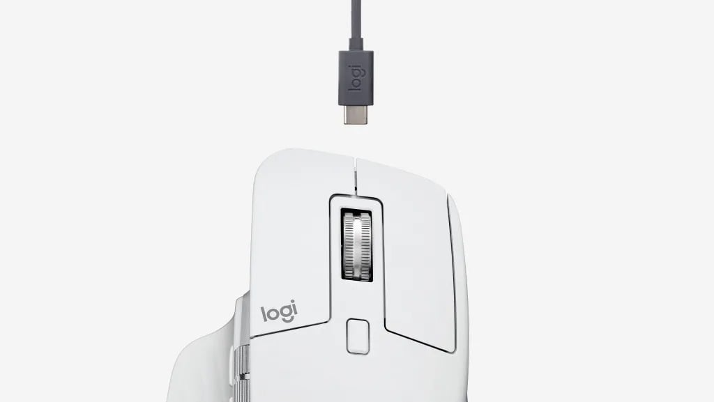 GEARVN - Chuột Logitech MX Master 3S White