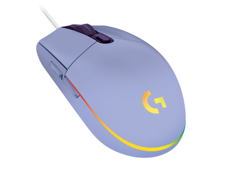 GEARVN - Chuột Logitech G203 LightSync Lilac