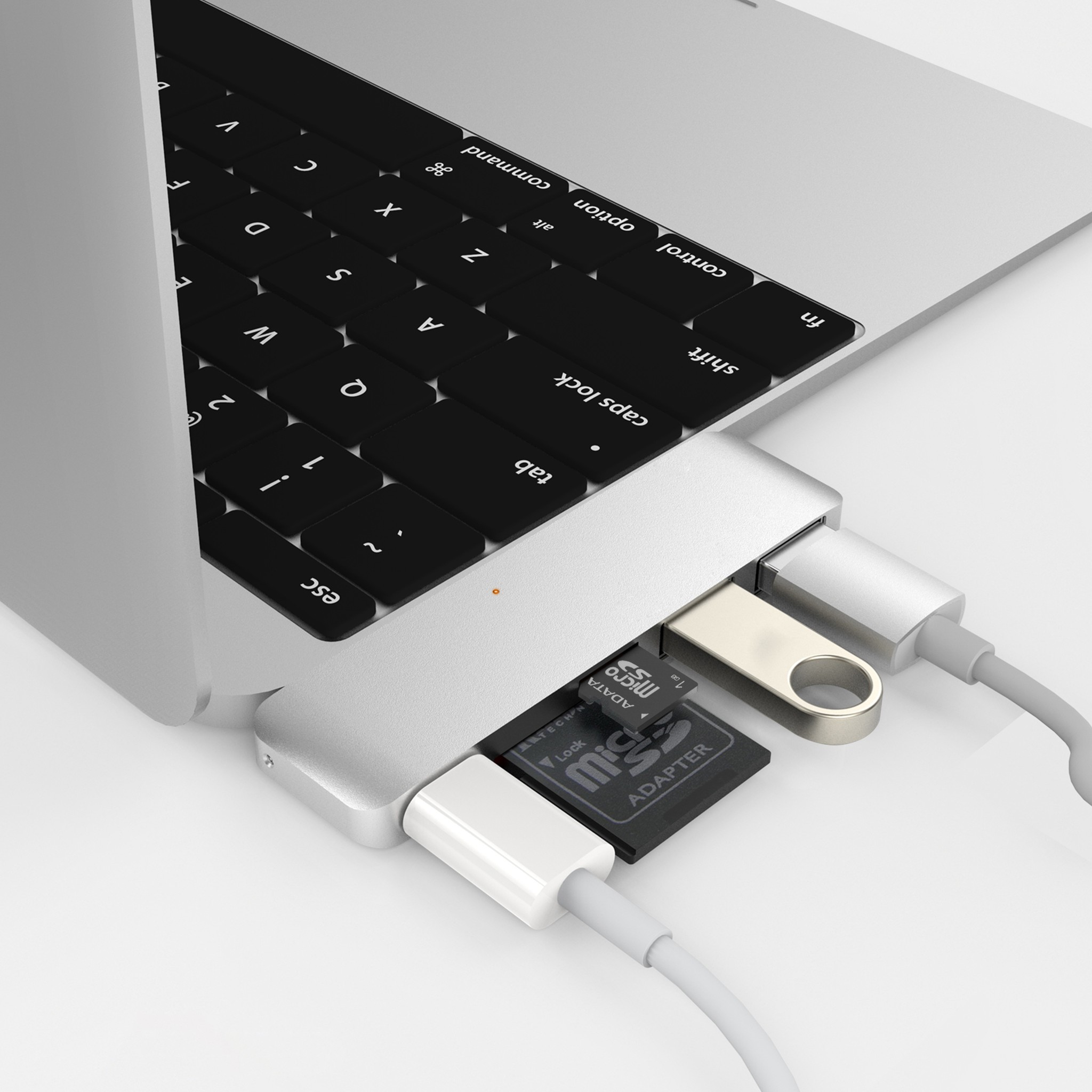 GEARVN.COM Cổng chuyển HyperDrive 5-in-1 USB-C Hub for MacBook, PC & Devices - GN21B