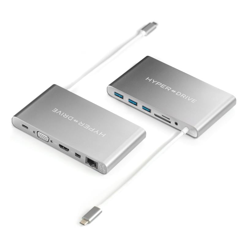 GEARVN.COM Cổng chuyển Hyperdrive Ultimate USB-C Hub for MacBook pro, PC & Devices - GN30