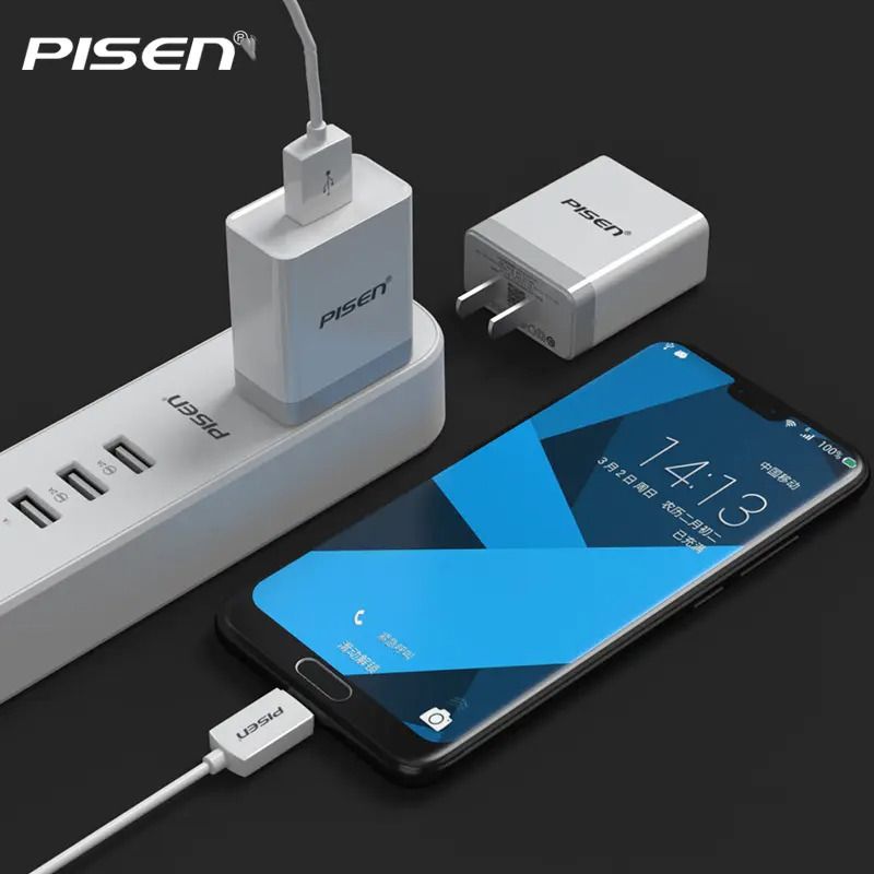 Hình ảnh sạc PISEN Quick USB Fast Wall Charger QC 18W - TS-C092