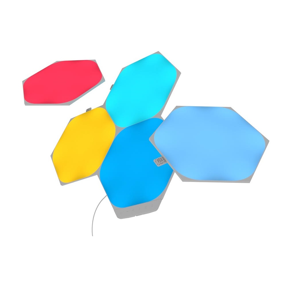 GEARVN Đèn thông minh Nanoleaf Shapes Lục Giác 5 ô đèn