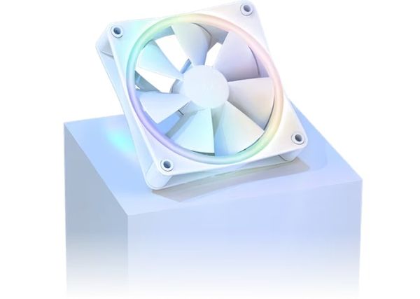 GEARVN - Fan NZXT F120 RGB DUO Triple White