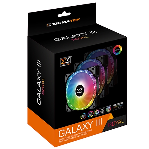 GEARVN.COM XIGMATEK GALAXY III ESSENTIAL - BR120 ARGB