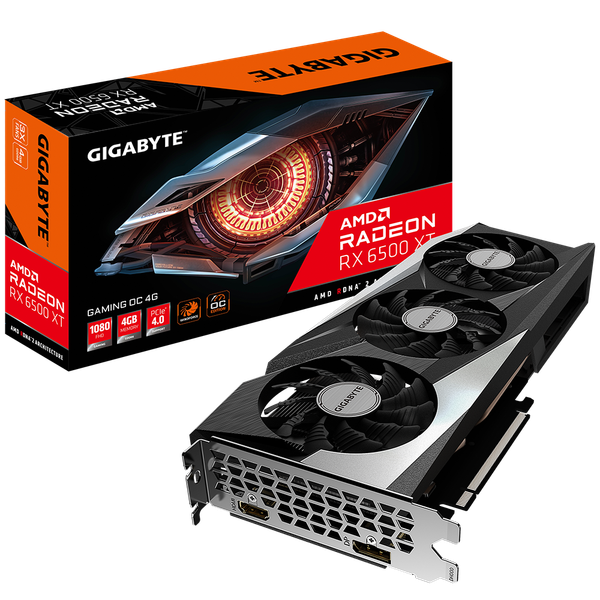 GEARVN - VGA GIGABYTE Radeon RX 6500 XT GAMING OC 4G