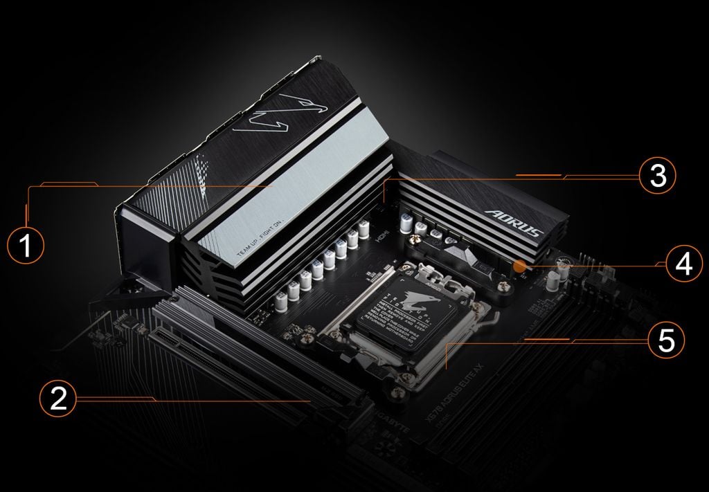 GEARVN - GIGABYTE X670 AORUS ELITE AX (rev. 1.0) (AMD Socket AM5)