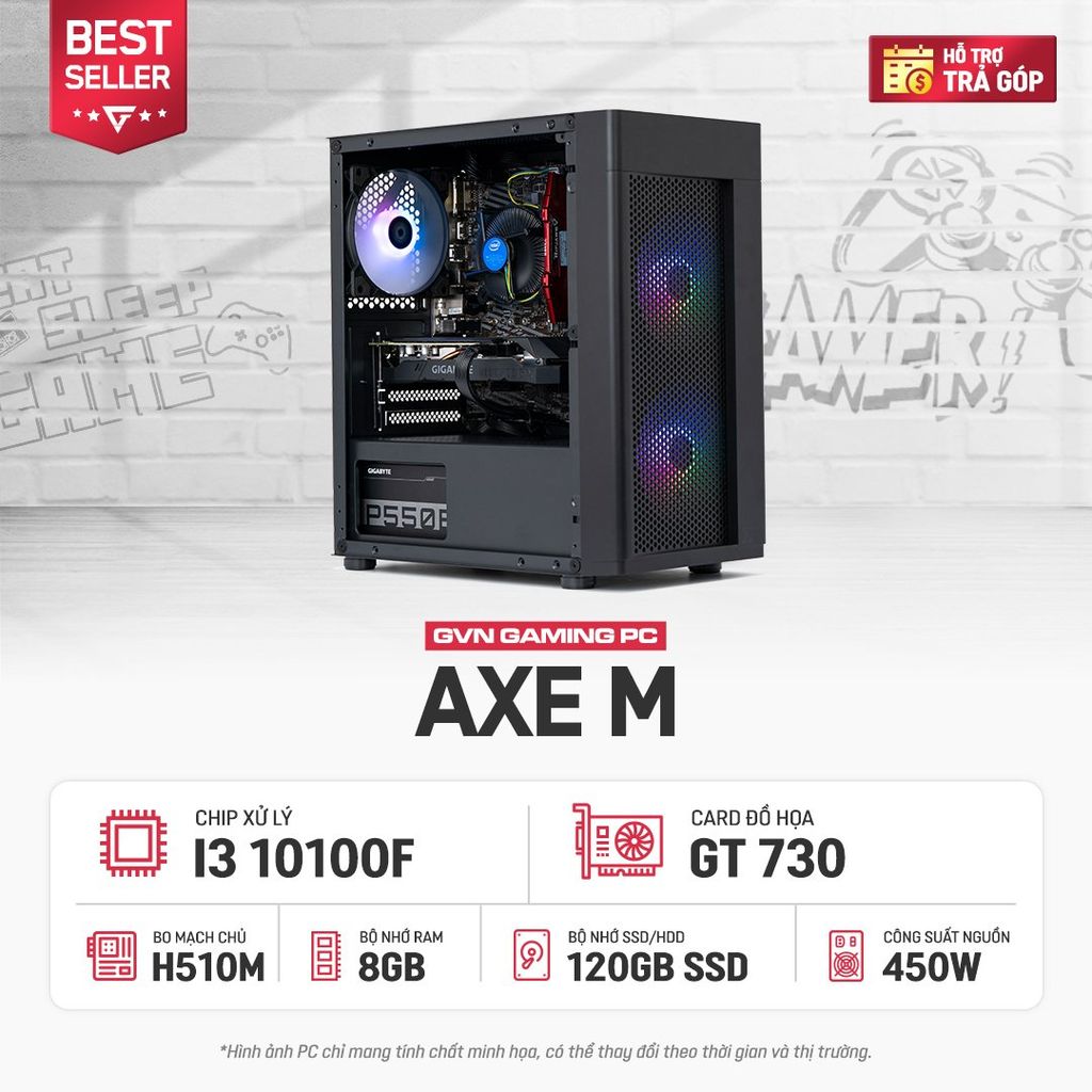 GEARVN.COM - Cấu hình PC GVN Axe M