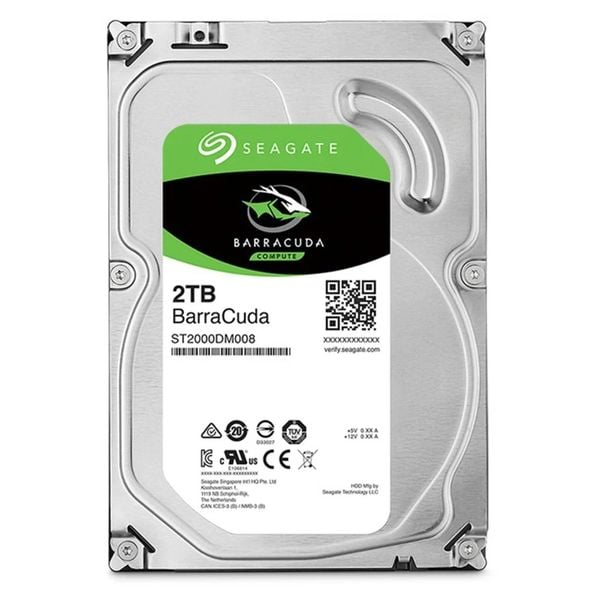 GEARVN - HDD Seagate Barracuda 2TB 7200rpm