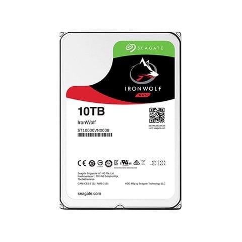 GEARVN - Ổ Cứng HDD Seagate IronWolf 10TB 7200 RPM