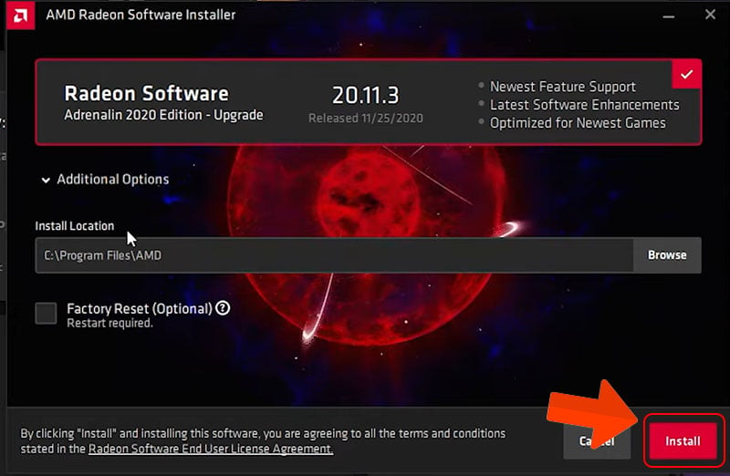 GEARVN - Sử dụng Driver riêng từ AMD để update Driver