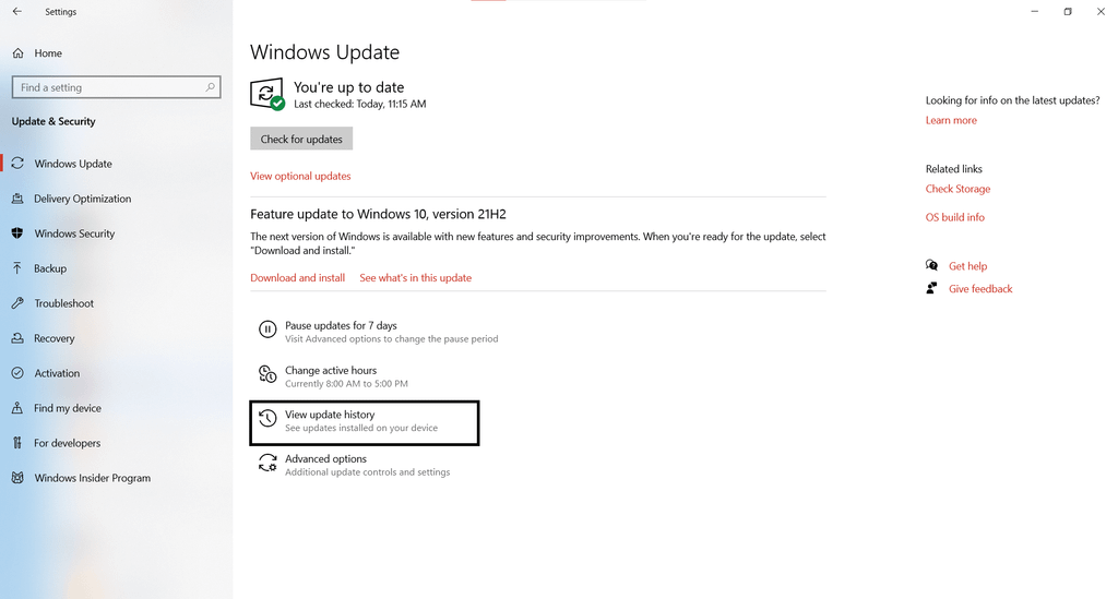 GEARVN.COM - Hướng dẫn gỡ cập nhật từ Windows 10