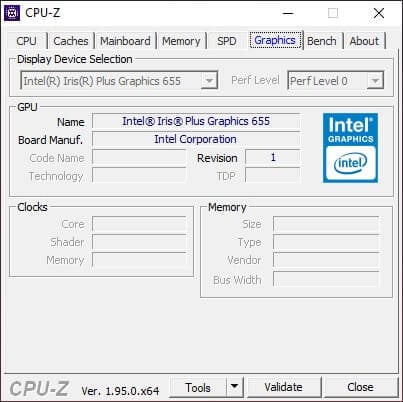 Kiểm tra card màn hình trên máy tính và laptop bằng CPU-Z - GEARVN