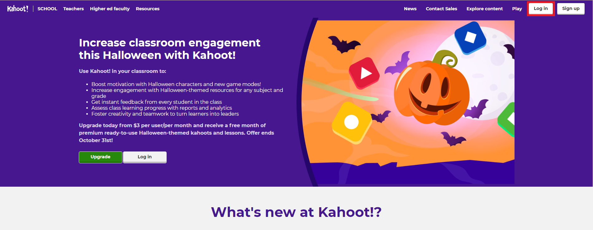 GEARVN - Đăng nhập tài khoản Kahoot!