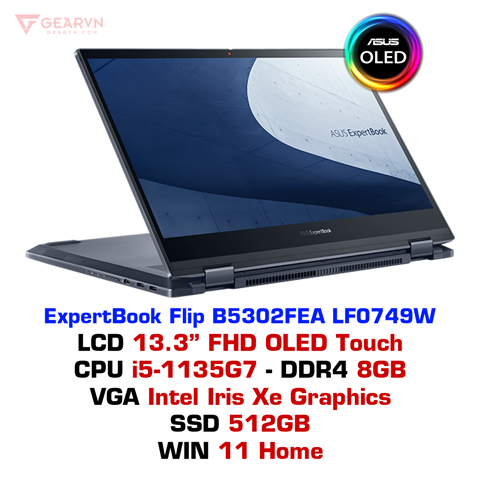 GEARVN - Laptop Asus ExpertBook B5302FEA LF0749W